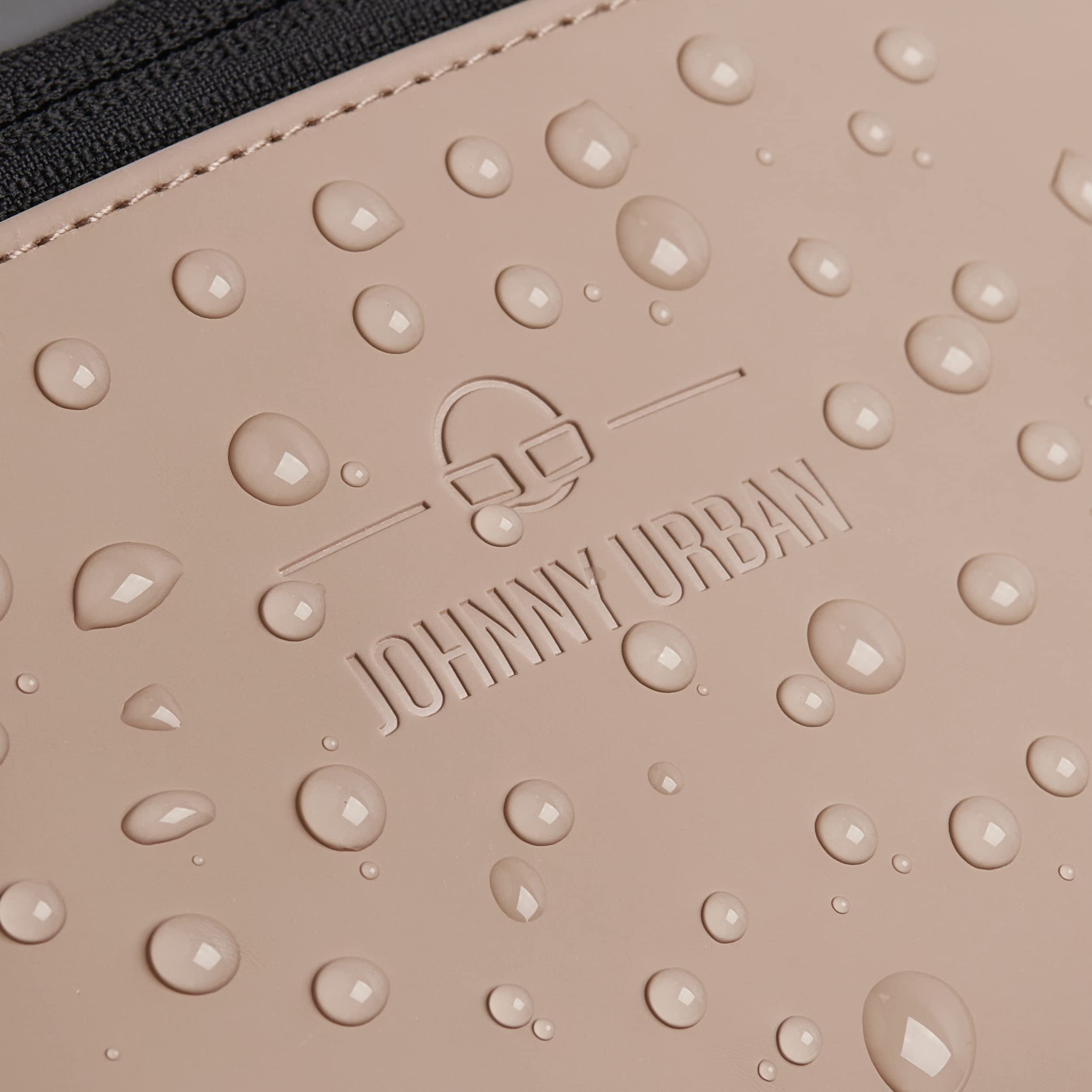Johnny Urban Marsupio Donna e Uomo Beige - Riley - Borsa per Festival, Viaggi e Sport - Piccolo Borsello Elegante alla Moda - Impermeabile