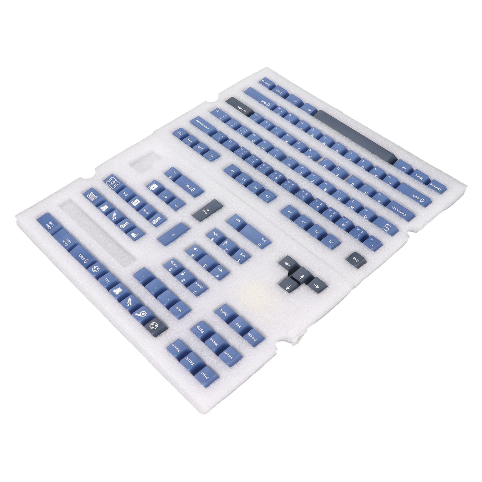 Ejoyous Japanese PBT Keycaps 128 Tasti, Cherry Height (Inoltrare)