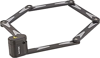 Sponsored You’re seeing this ad based on the product’s relevance to your search query.Learn more about this advertisement Prophete Folding Lock 90 cm - ART** Certified & Hardened Steel - Includes Holder, 2 Laser-Cut Keys, Dust Cap - Scratch Protection, Illuminated Key - Black/Grey