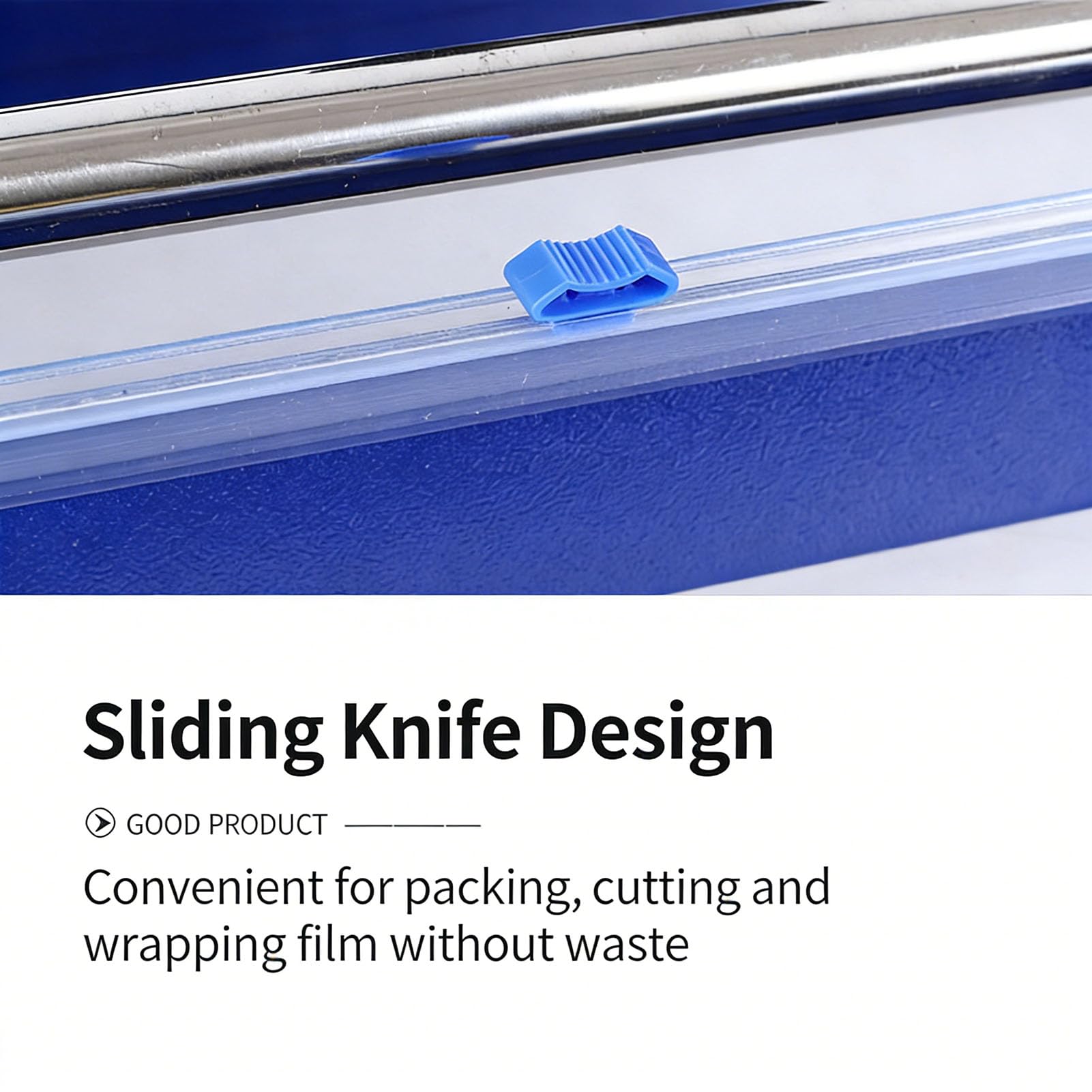 Stretchfolienspender mit Cutter - Manuelle Verpackungsmaschine für Industrieverpackungen und Heimgebrauch