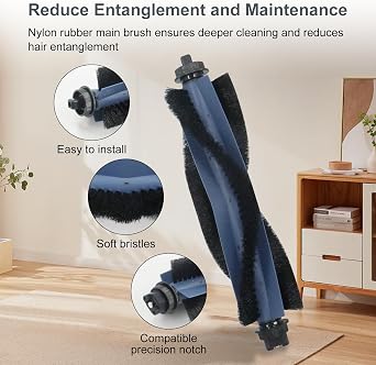 28Pack Replacement Accessories for Eufy Omni C20 Robot Vacuum Parts