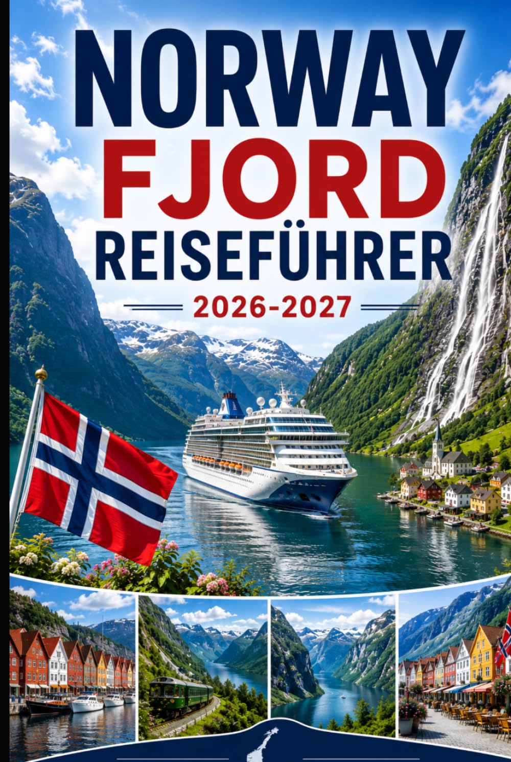 Norway Fjord Reiseführer 2026-2027: Erleben Sie atemberaubende Fjorde, landschaftlich reizvolle Fahrten, charmante Hafenstädte, arktische Schönheit, ... Kreuzfahrtabenteuer für Erstbesucher