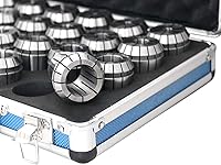 Vista 5 de Accusize Industrial Tools Juego de 23 pinzas Er40, tamaño de 1/8 a 1 pulgada en caja fuerte ajustada, 0223-0935