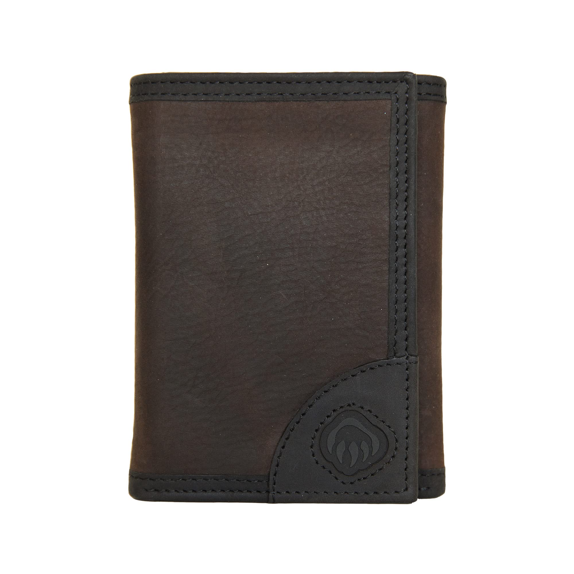 Wolverine Mens Bifold Wallet RFID Protection ID Window Card Slots Bill Pocket Durable Leather Canvas