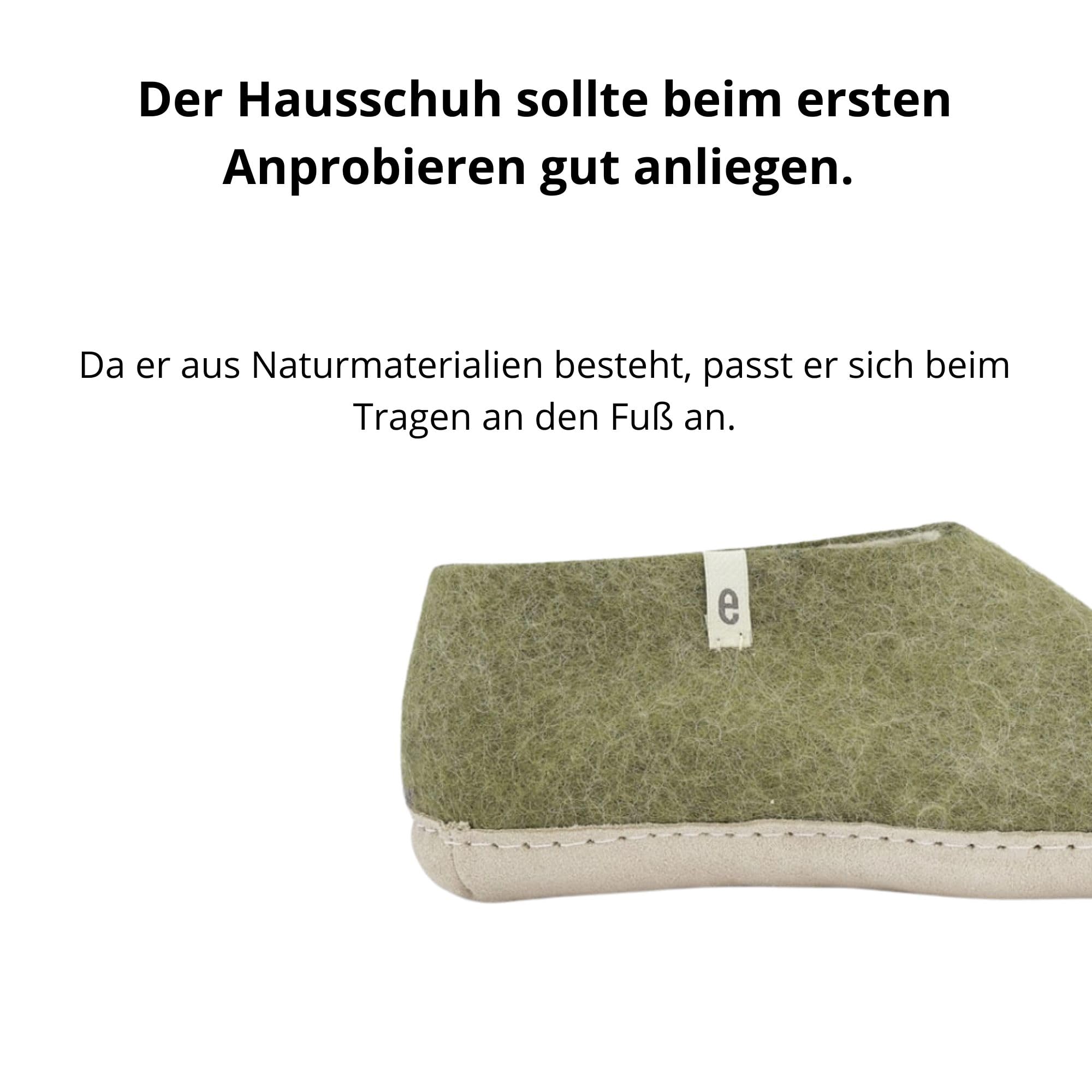 egos Hausschuhe Damen und Herren Geschlossene | Warme und Bequeme Filzschuhe für Winter und Sommer | Handgefertigte Filzhausschuhe Damen aus 100% natürlicher Wolle