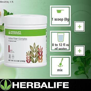 Amazon.com: Herbalife Active Fiber Complex Apple Flavor (7.4 OZ