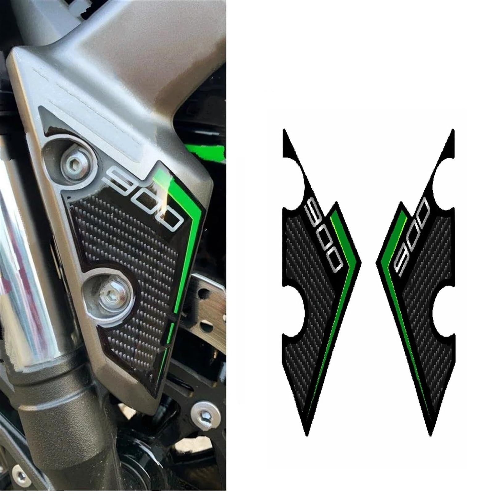 Adesivi Paramotore Per Serbatoio KAWASAKI Z900RS – Kit Di Decalcomanie Antiscivolo E Protettive, Colore 10
