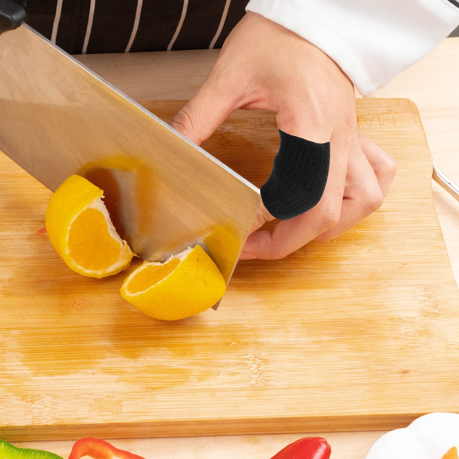 Tutore per dita, manicotti per dita, 5 pezzi Black | Leroy Merlin