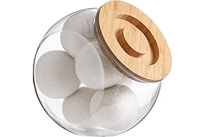 SUBEKYU Laundry Storage Container: Keep Your Dryer Balls in Order