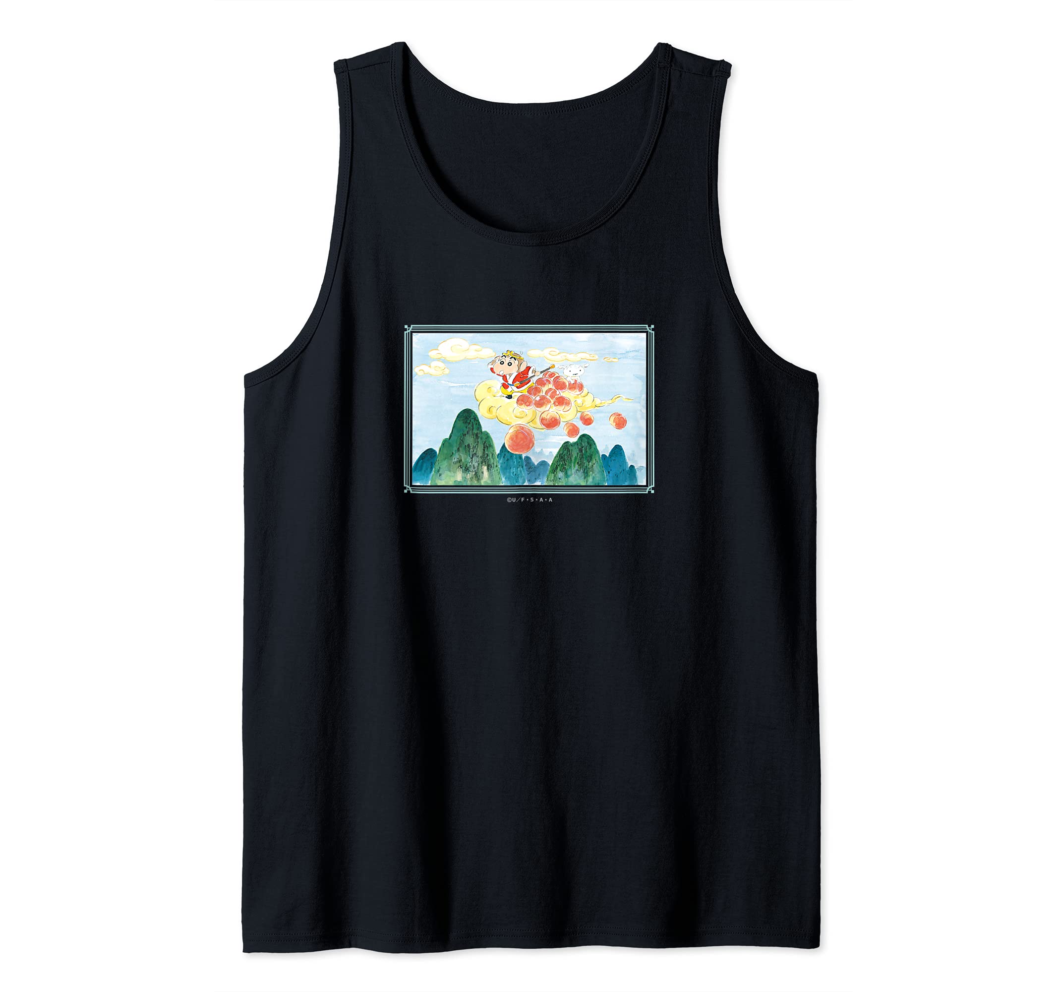 Crayon Shin-chan Son Goku Shin-chan Tank Top