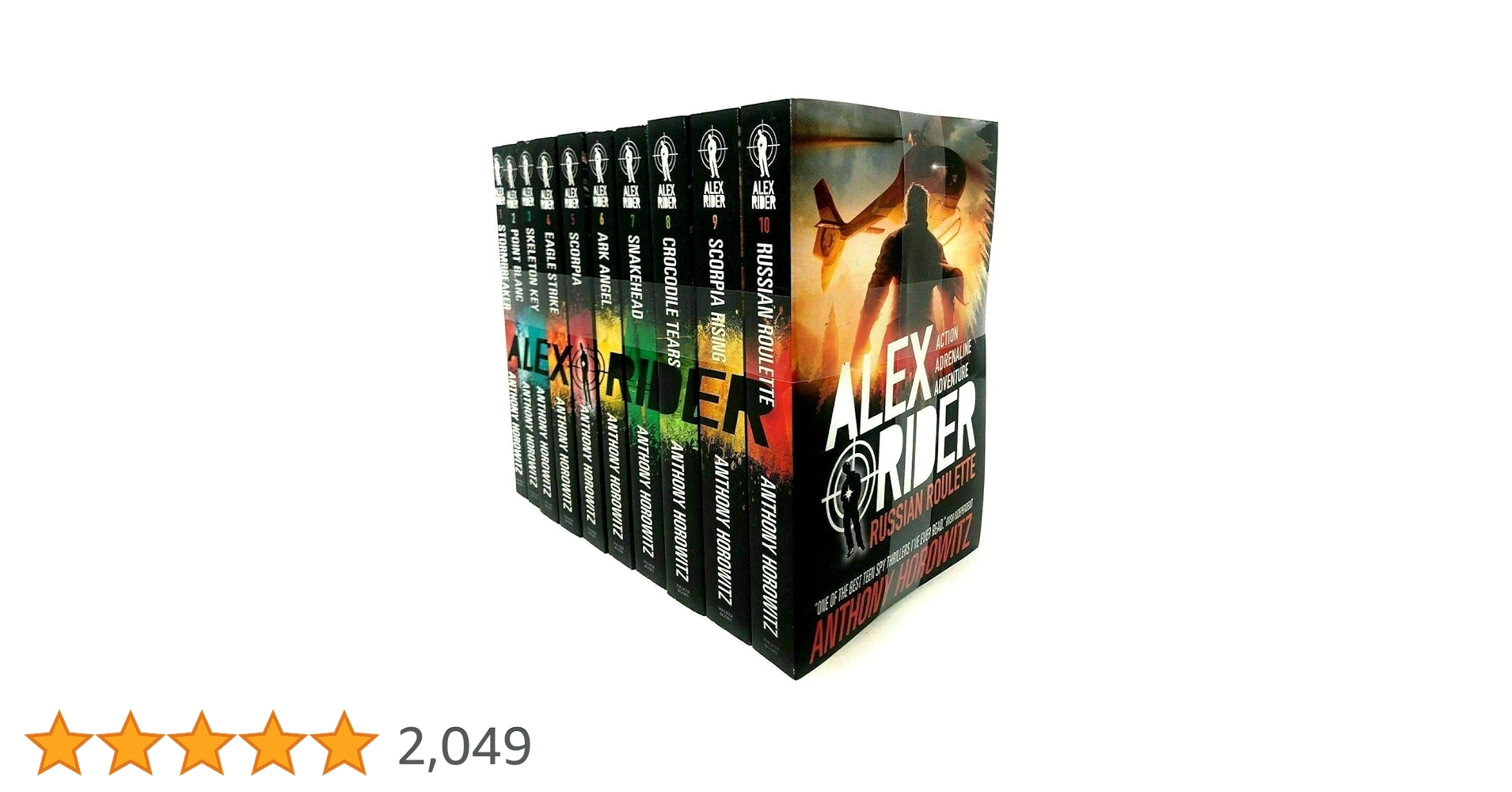 Alex Rider アレックス ライダー 洋書 10冊　正規品　セット Alex Rider アレックス ライダー 洋書 10冊 正規品 セット