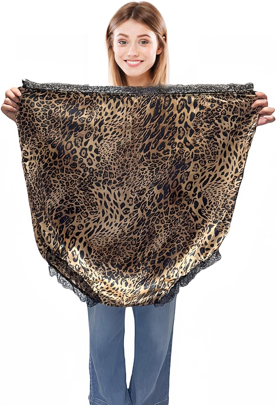 Bridal Gag gift Funny Oversized Novelty Underwear Giant Granny Panties for Halloween Bride Wedding Game for Women Men