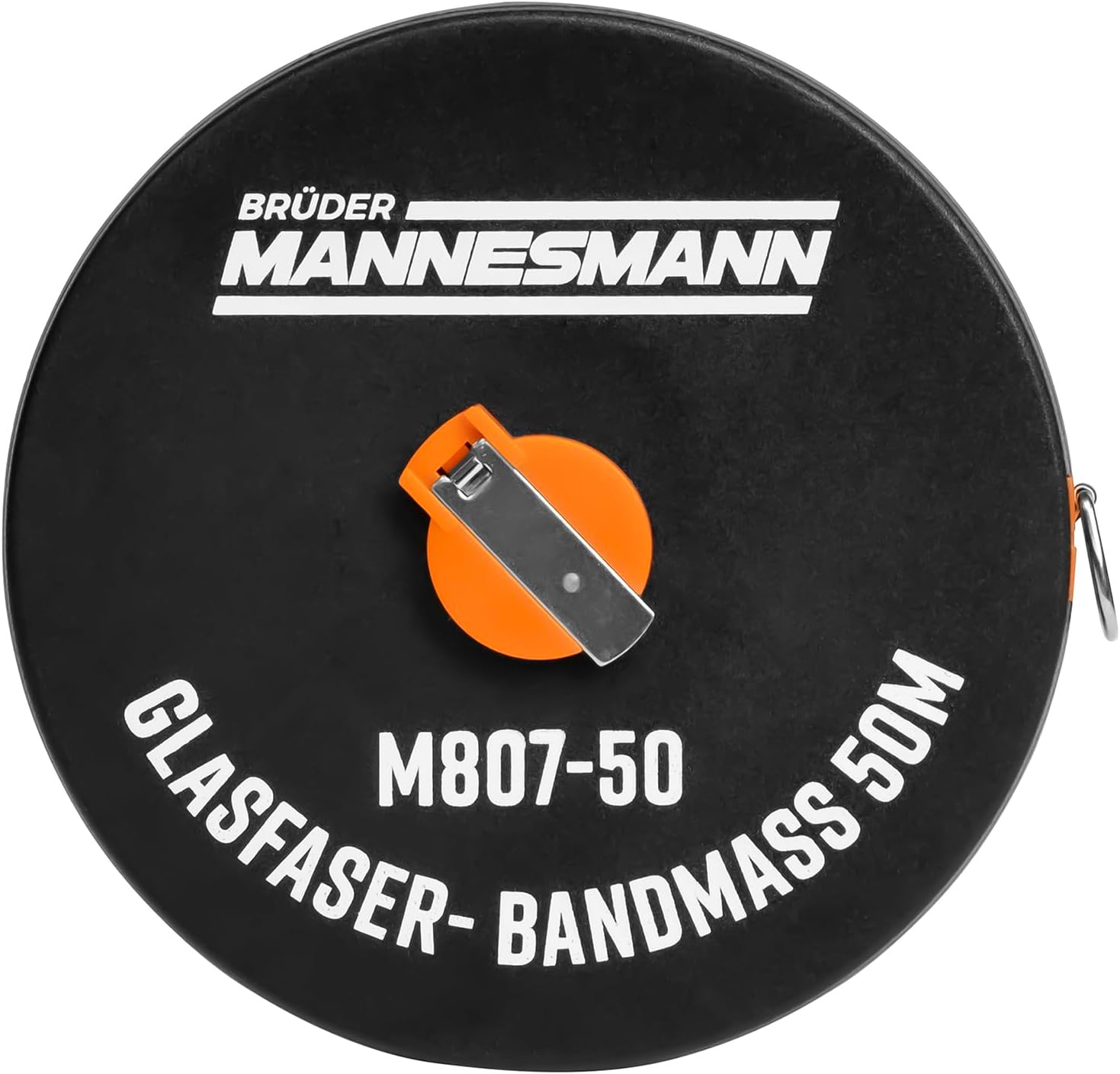 Mannesmann Tape Measure 30 m, M 807-30, Auto Lock, Fibreglass Blade, ABS Housing with Crank