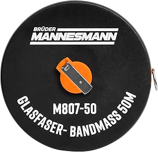 Cinta metrica con cinta de vibra-vidrio, 30 m, colores surtidos (negro/naranja o negro/amarillo)