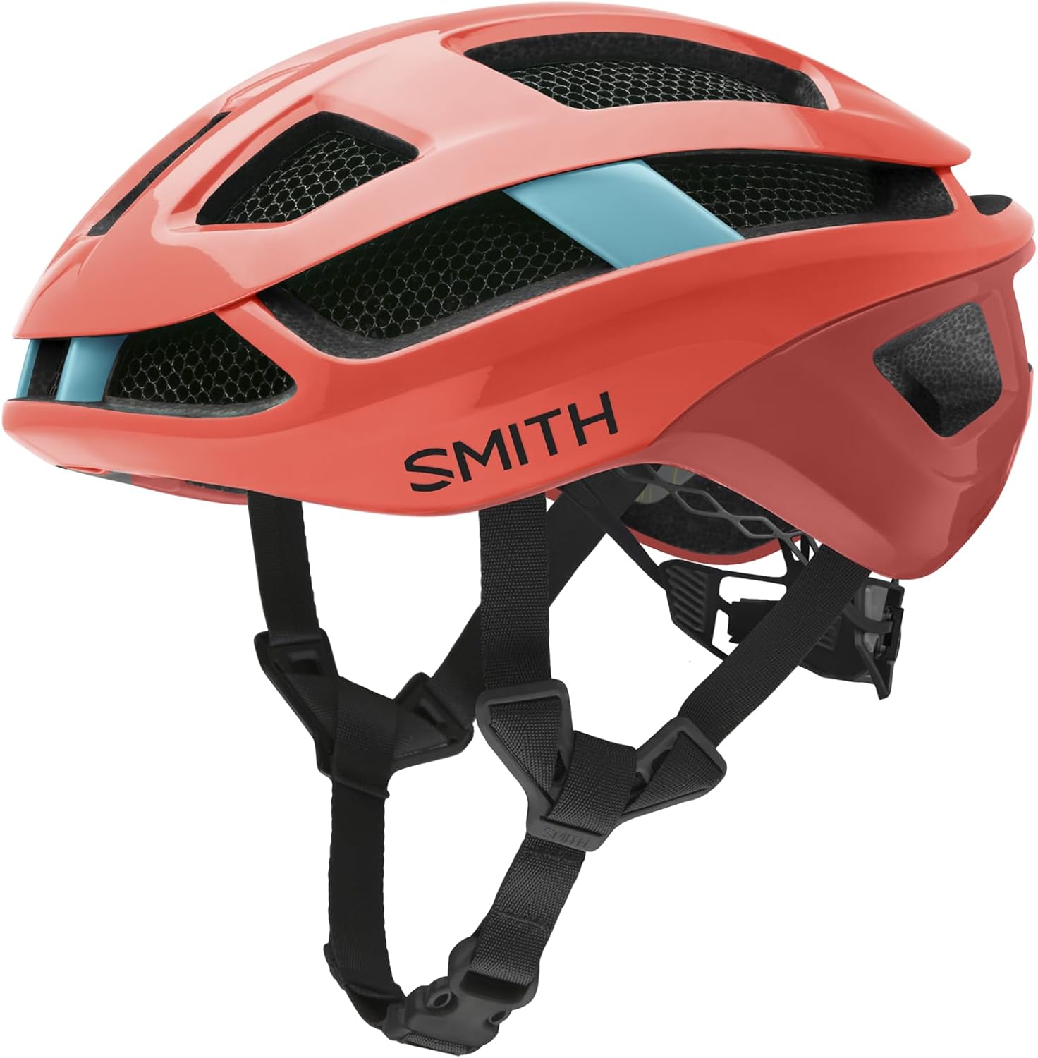 SMITH Optics Trace MIPS Bike Helmet - Poppy/Terra/Storm Small