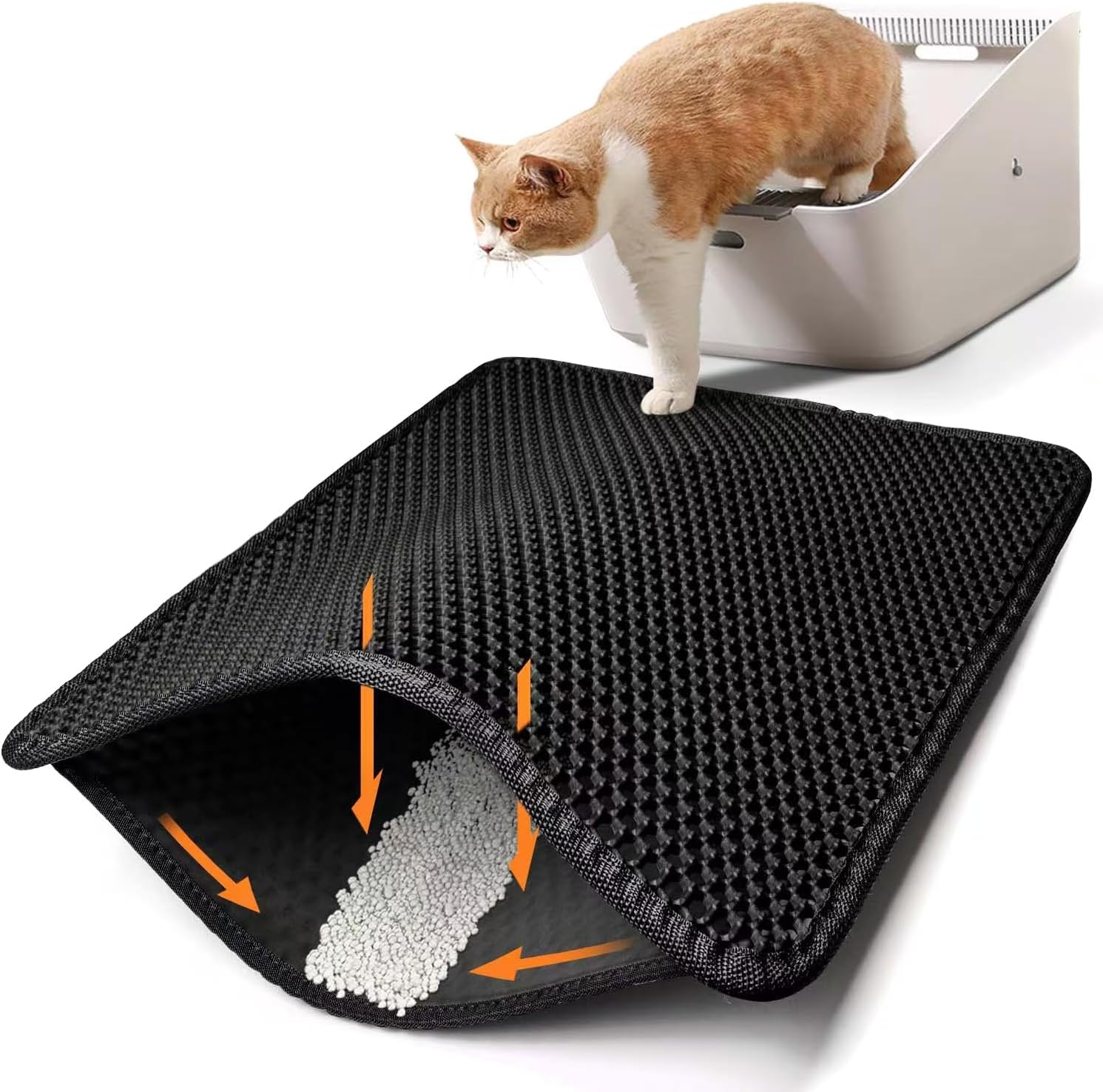 Amazon.com: So Phresh Rectangle Shape Cat Litter Trapper Mat 47