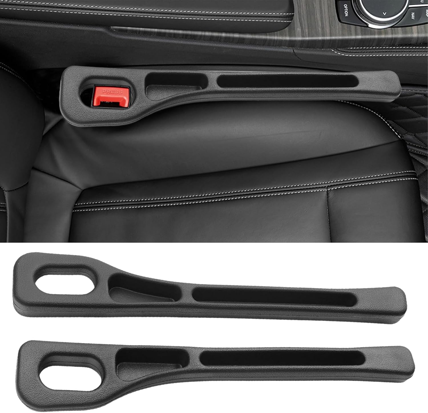 HEFENGZCWYLDAFC 2 Pcs Car Seat Gap Filler Set for Renault Symbioz 2024