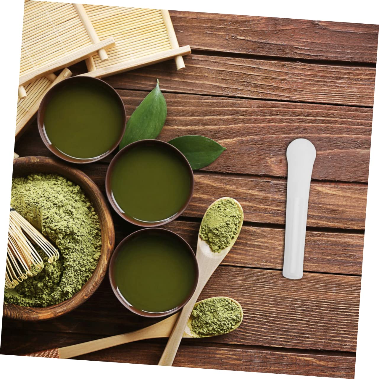 GRIRIW Manual Medicine Complementary Food Grinder Terracotta Pestle Stick Rod for Cooking