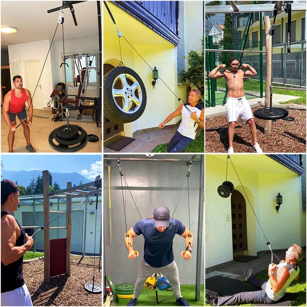 Lifting Pulley System - 661lb Capacity -2