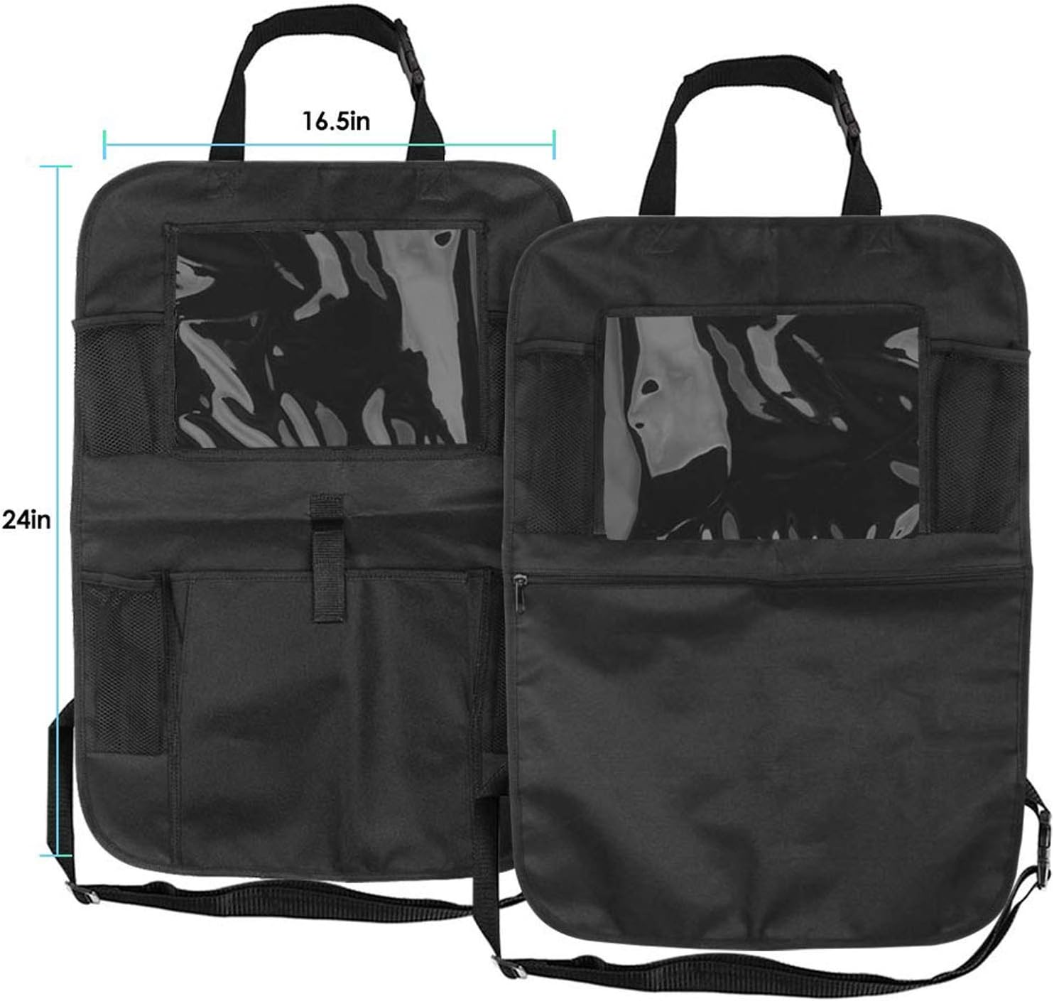 JINYAN car Rear seat Storage Bag 2pcs Waterproof and