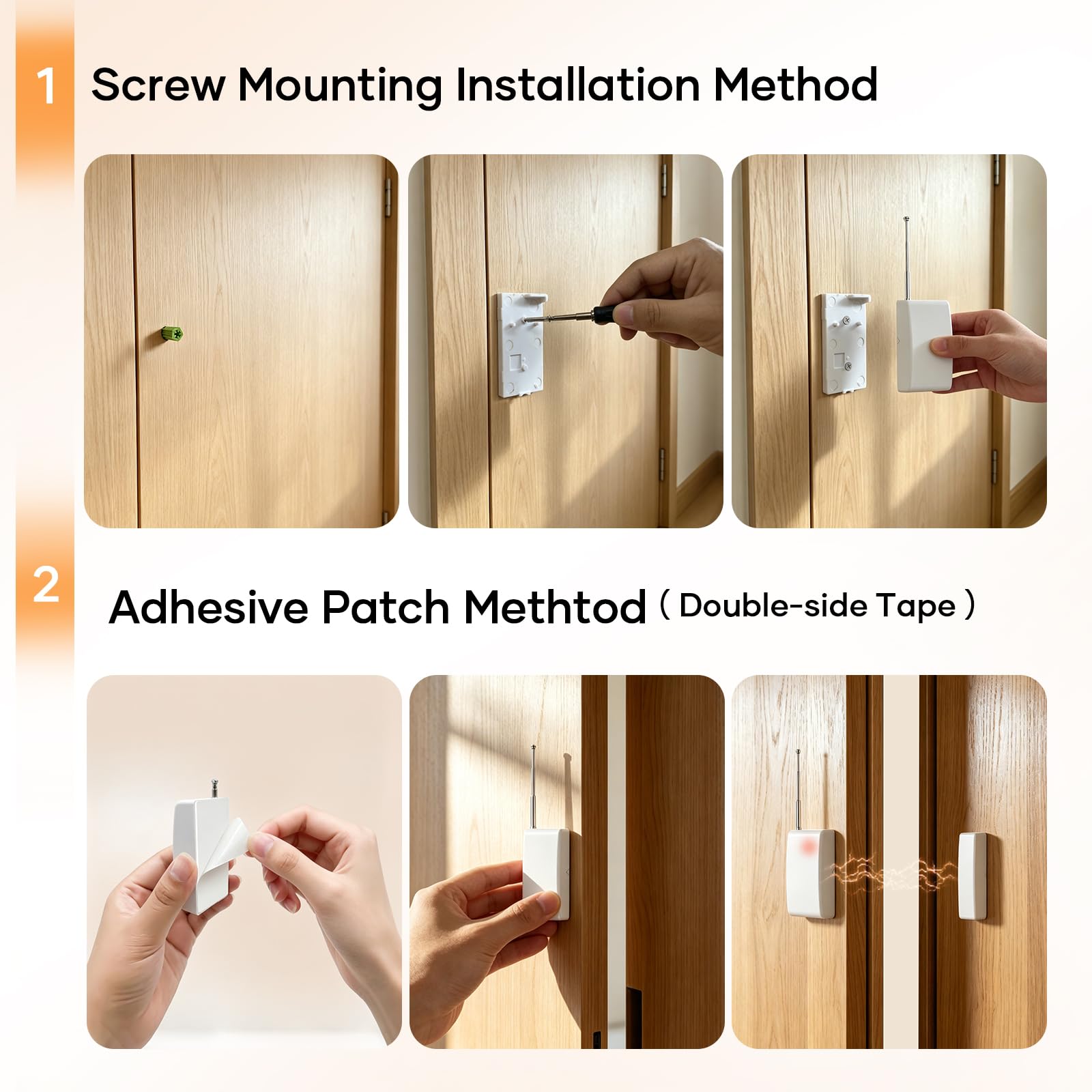 OUDAER 4000FT Wireless Door Chime - Home Security -9 OUDAER 4000FT Wireless Door Chime - Home Security -9