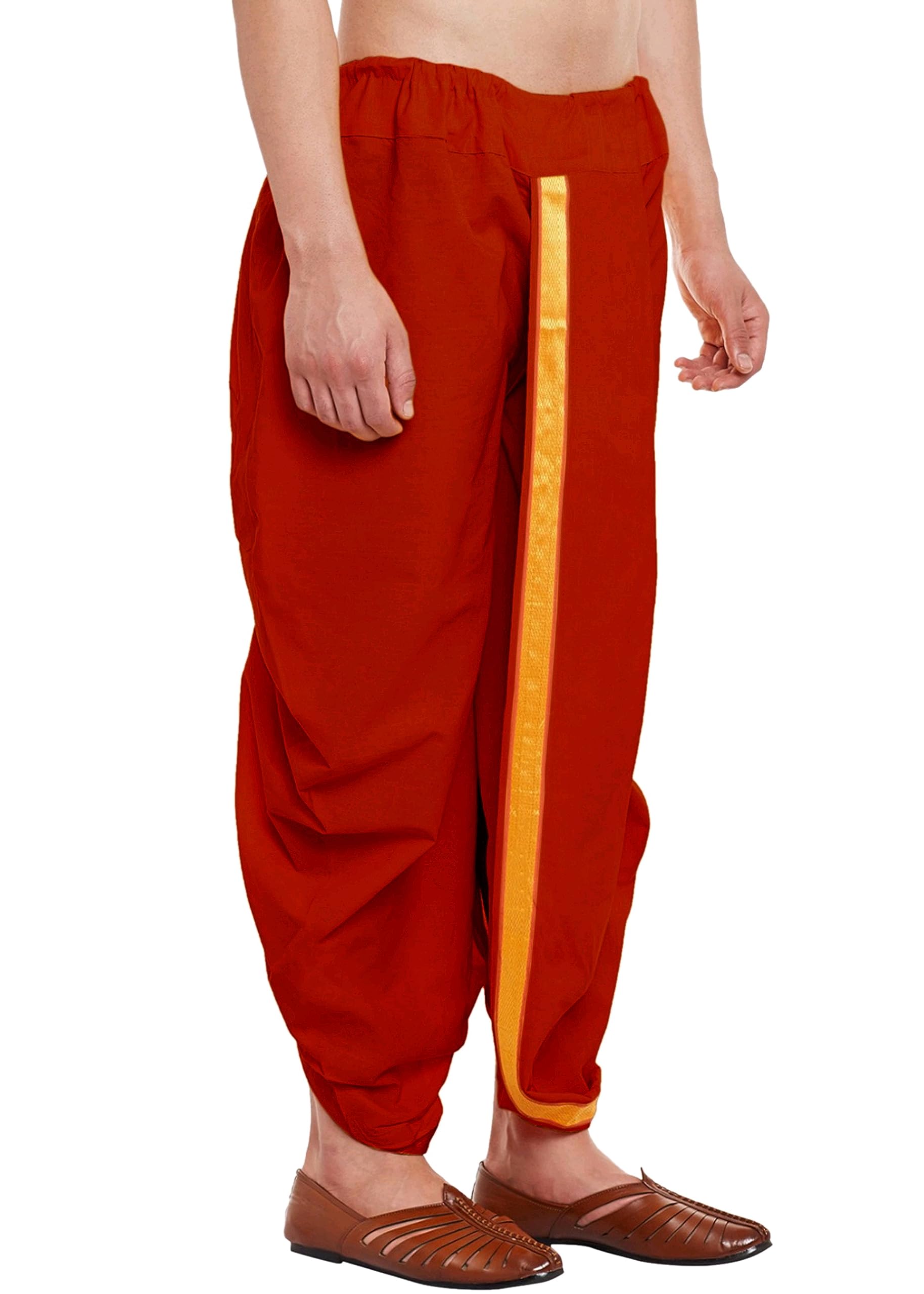Trustous Ready to Wear Mahraj Dhoti for men (Elastic Readymade Dhoti Pant) - Image 2 thumbnail