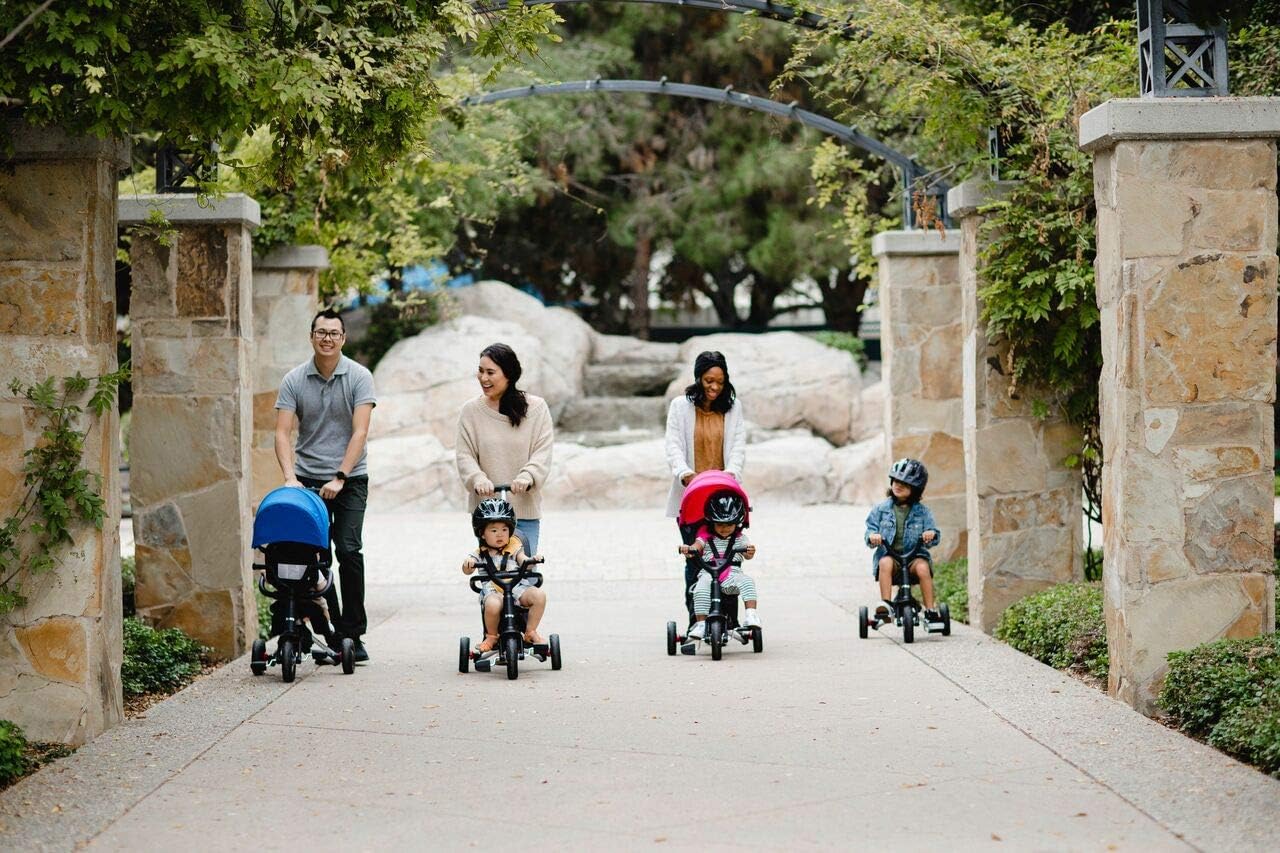 Joovy Tricycoo UL, Kids Tricycle, Folding Push Tricycle with Reversible Seat, 8 Stages, Blueness : Everything Else