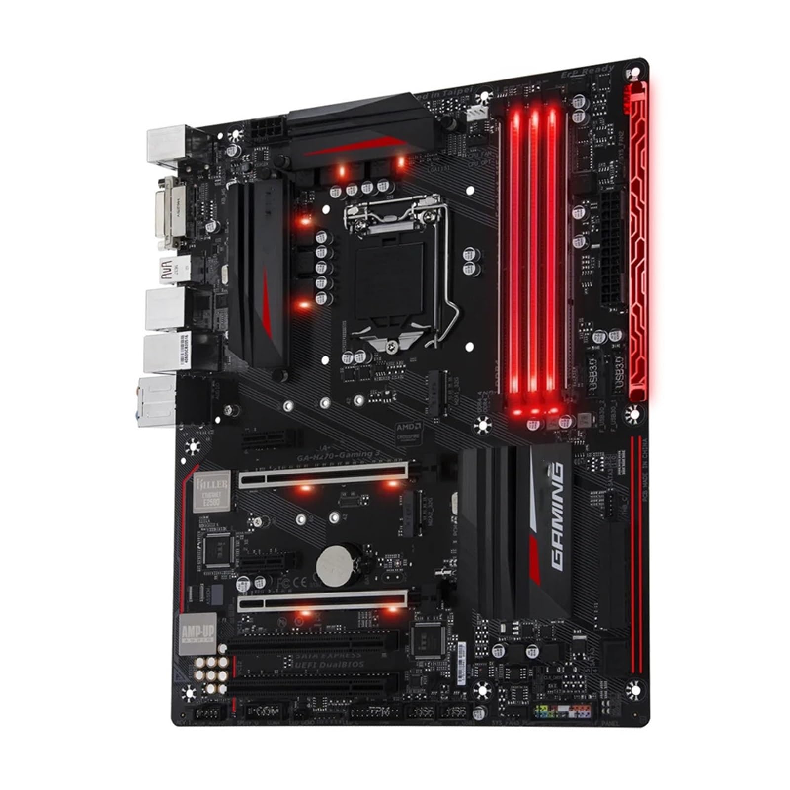 Carte Mere Carte mère Fit for GIGABYTE GA-H270-Gaming 3 LGA1151, 2-Way Crossfire ATX DDR4