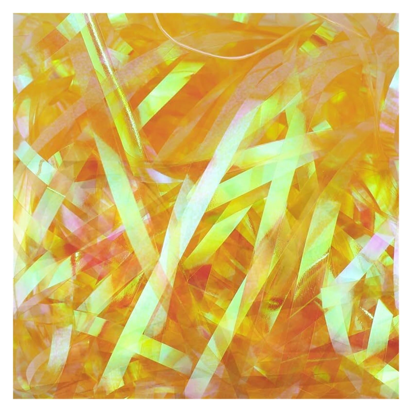 Carta sminuzzata per confezioni regalo, Carta velina triturata e iridescente glitterata multicolore da 60-400 g, riempitivo regalo(Iridescent Purple,400g)