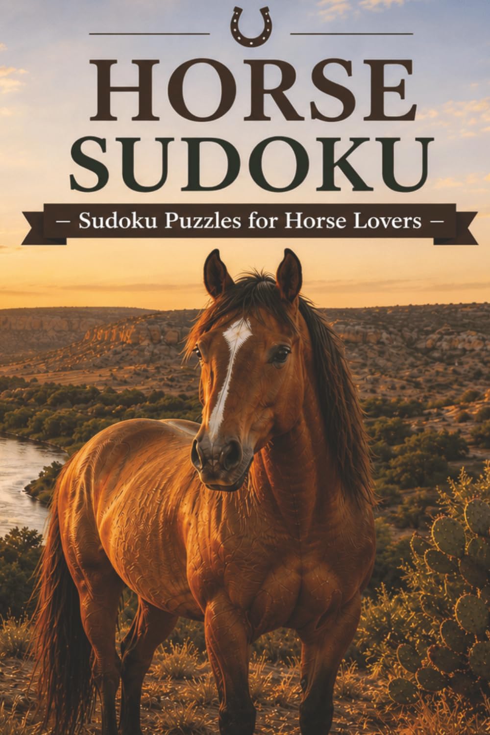 Horse Sudoku Puzzle Book: 50+ Sudoku Puzzles for Horse Lovers | Relaxing Brain Games with Solutions Included | Easy-to-Read Layout (6x9 Puzzle Book) (Horses Lovers Collection)