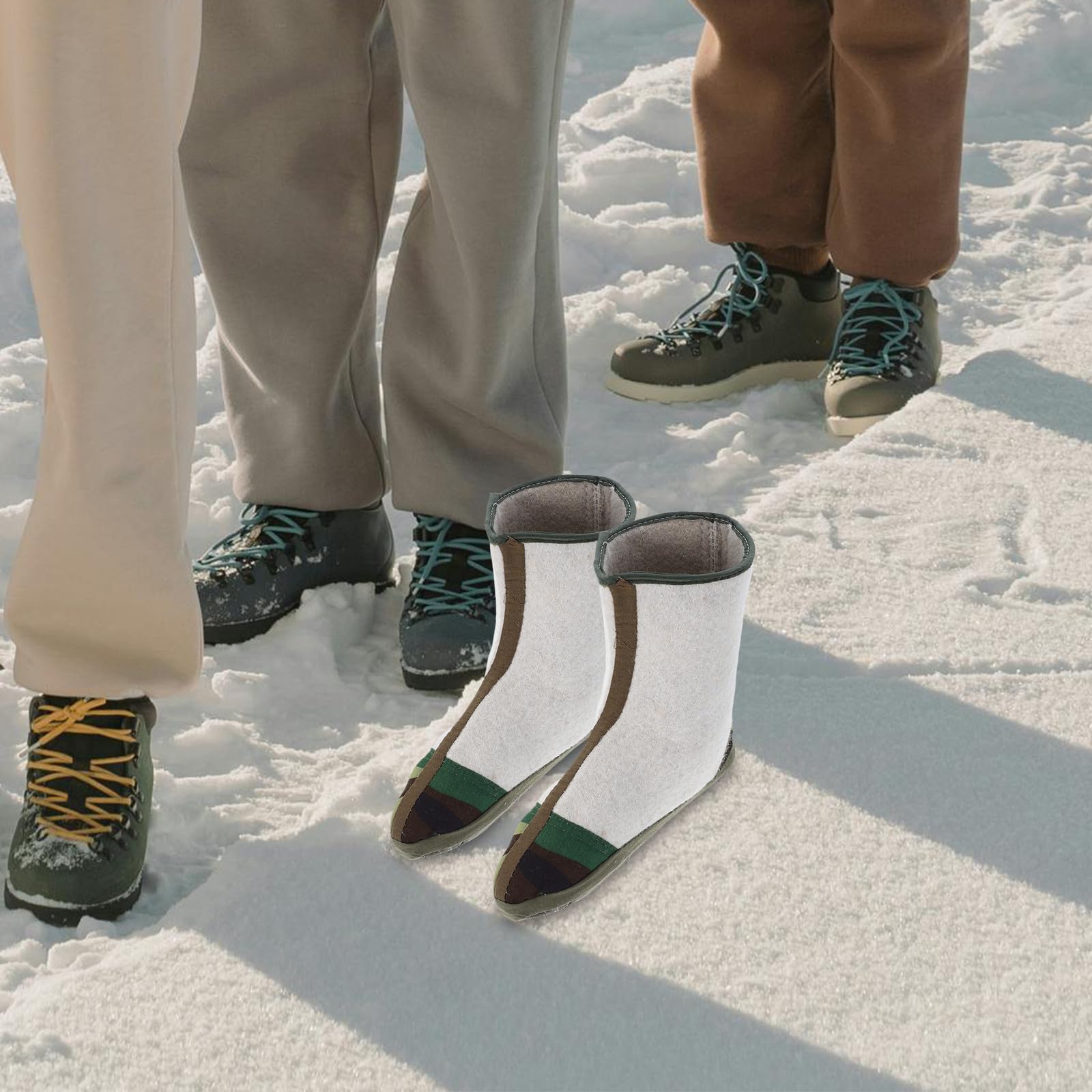 SUPVOX 1 Paar Isolierte Winterstiefel-einlegesohlen für Herren: Warme Ersatz-innenfutter für Schneestiefel zum Angeln, Wandern Und für Outdoor-aktivitäten bei Kaltem Wetter – Größe 44