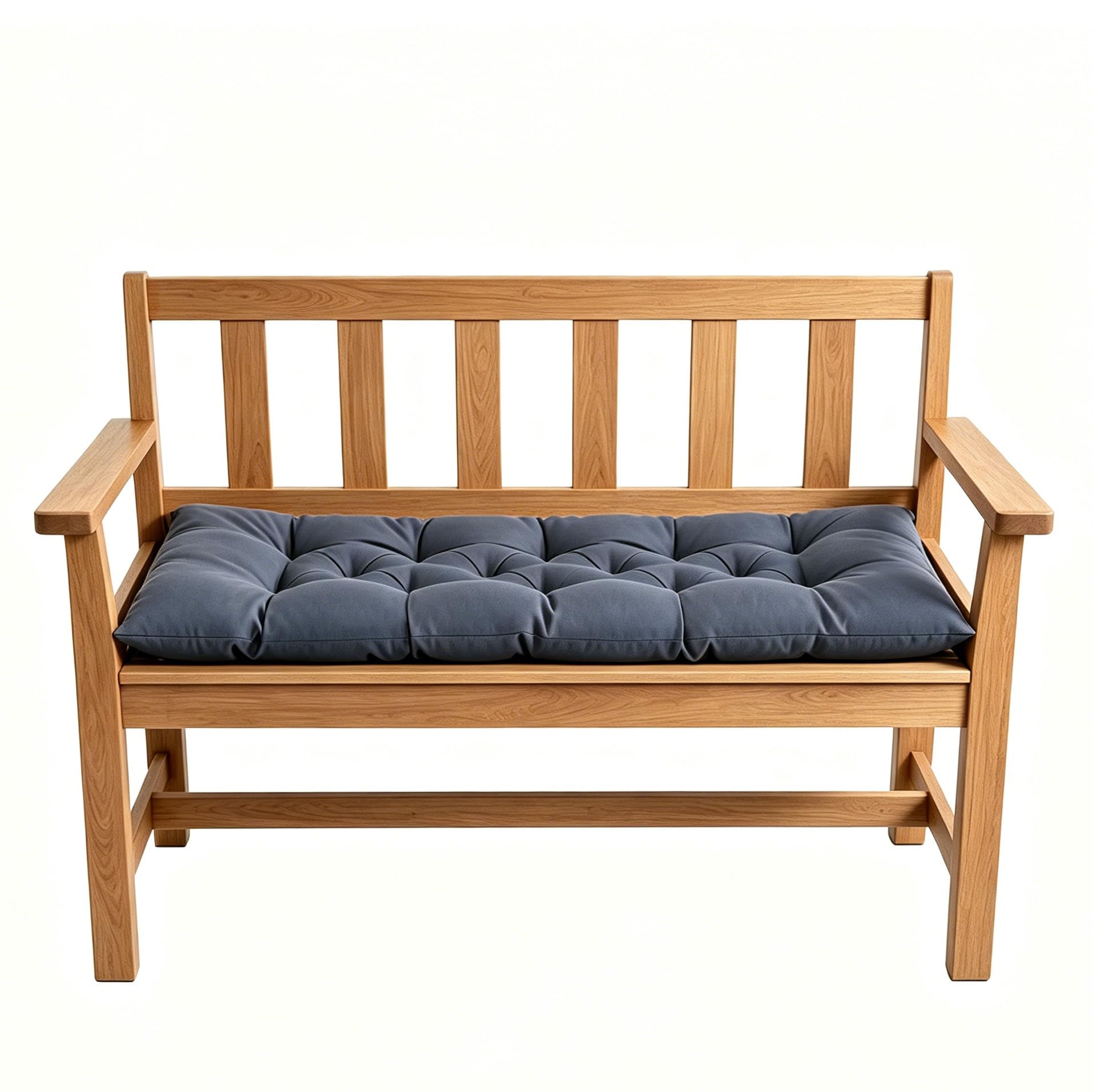 Coussin de Banc pour intérieur et extérieur, Coussin pour balancelle déperlant, Coussin de siège pour Banc de Jardin balançoires hollywoodien (Anthracite, 120 * 50 * 8 cm)