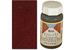 Upgrade Your Leather with Tandy Leather's Premium Eco-Flo Dark Mahogany Leather Dye
