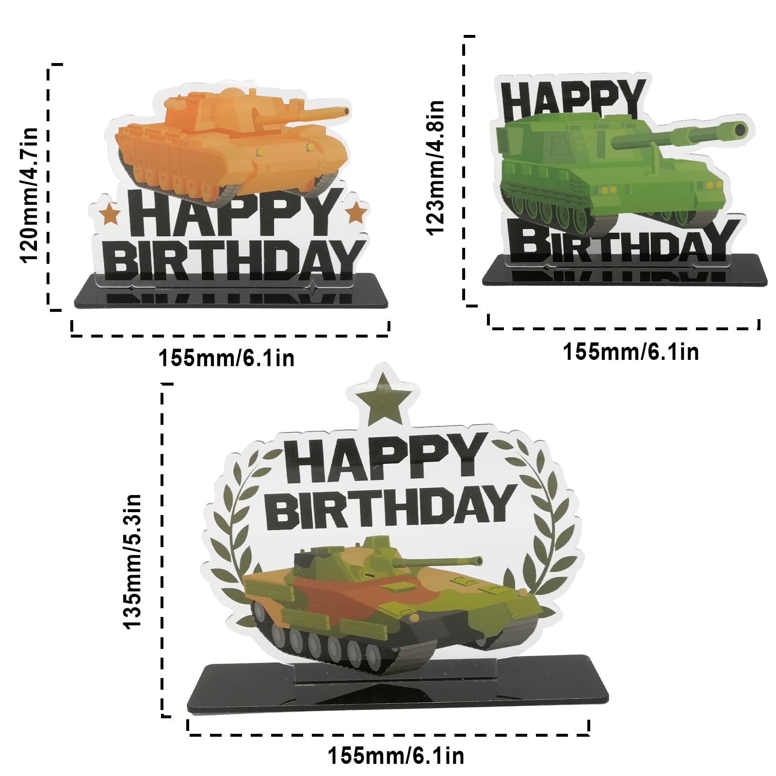 Military Centerpieces
