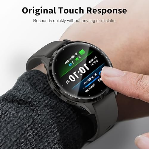 Vista 6 de LK 6 Pack para Garmin Venu 3s Protector de Pantalla 41mm - Protector de Pantalla de TPU Suave Auto-Reparable Anti-Arañazos para Garmin Venu 41mm