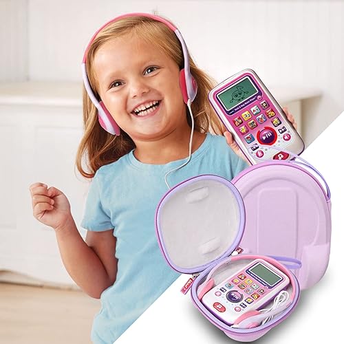 Miniatura 8 de Mchoi Estuche rígido de almacenamiento de viaje para reproductor de música VTech Rock y Bop, solo funda