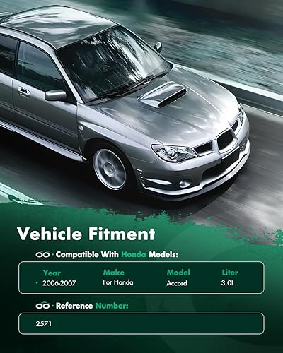 Miniatura 3 de SCITOO 2571 Radiador Fit 2006-2007 para Honda para Accord 3.0L