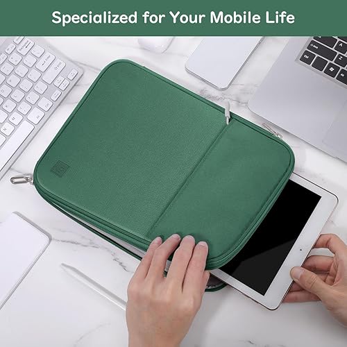 Miniatura 6 de Funda de transporte para tableta de 9 a 11 pulgadas para iPad 987 generación 10.2, iPad Pro 11 M2 2022, iPad Air 54th 10.9, iPad 10.9 de 10.9,