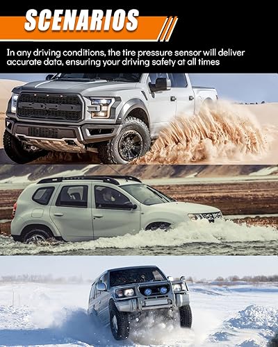 Miniatura 7 de Sensor TPMS F2GZ-1A189-A apto para Ford F150 Explorer Fusion Edge para Mustang Ranger para Lincoln MKZ MKX Continental 2016-2023, monitoreo de