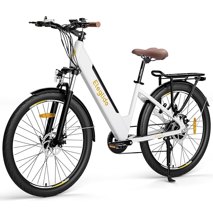 Buy Electric Bikes, Eleglide T1 StepThru Electric City Bike, 27.5