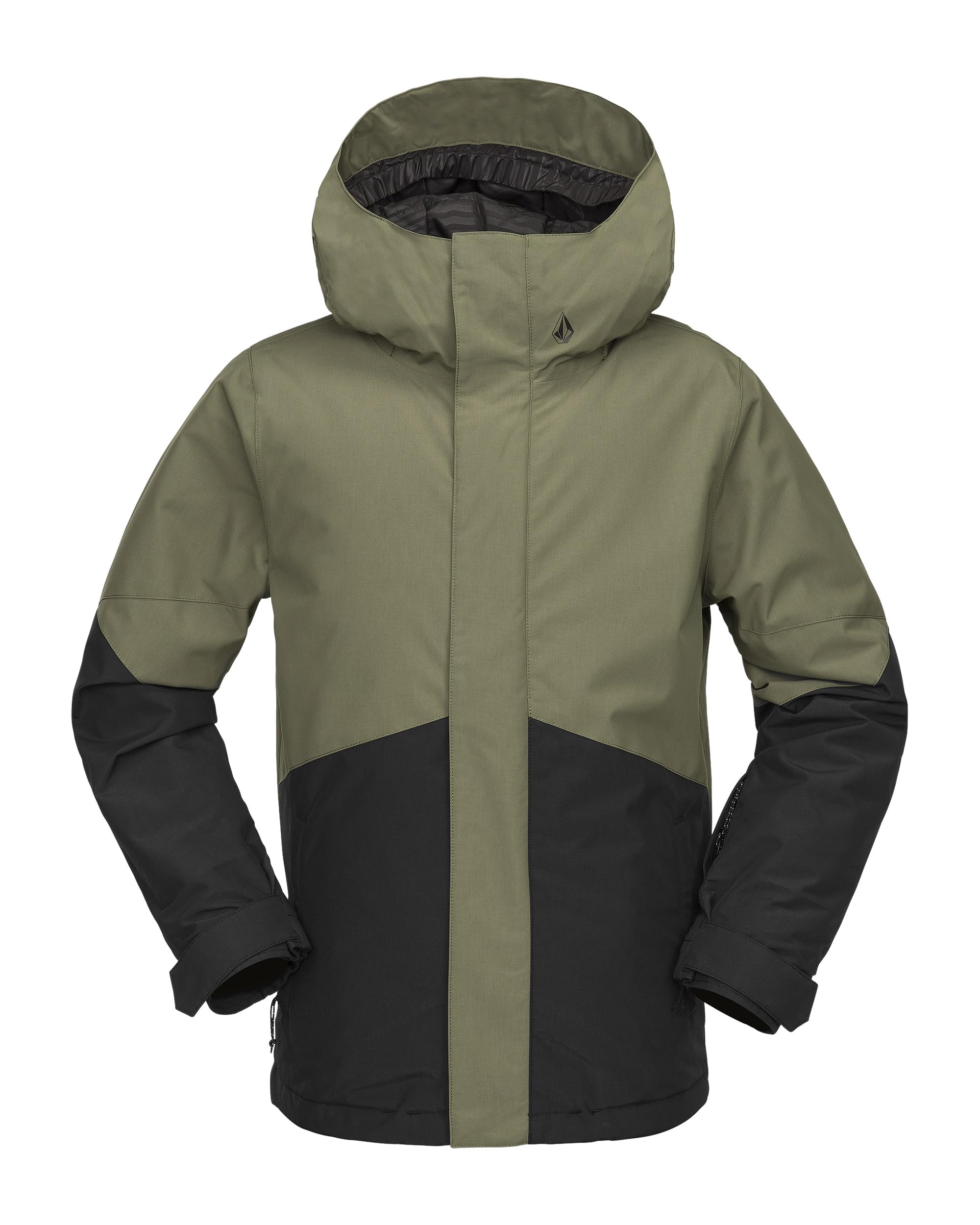 Volcom Boys' Vernon Insulated Snowboard Winter Jacket, Ivy S5