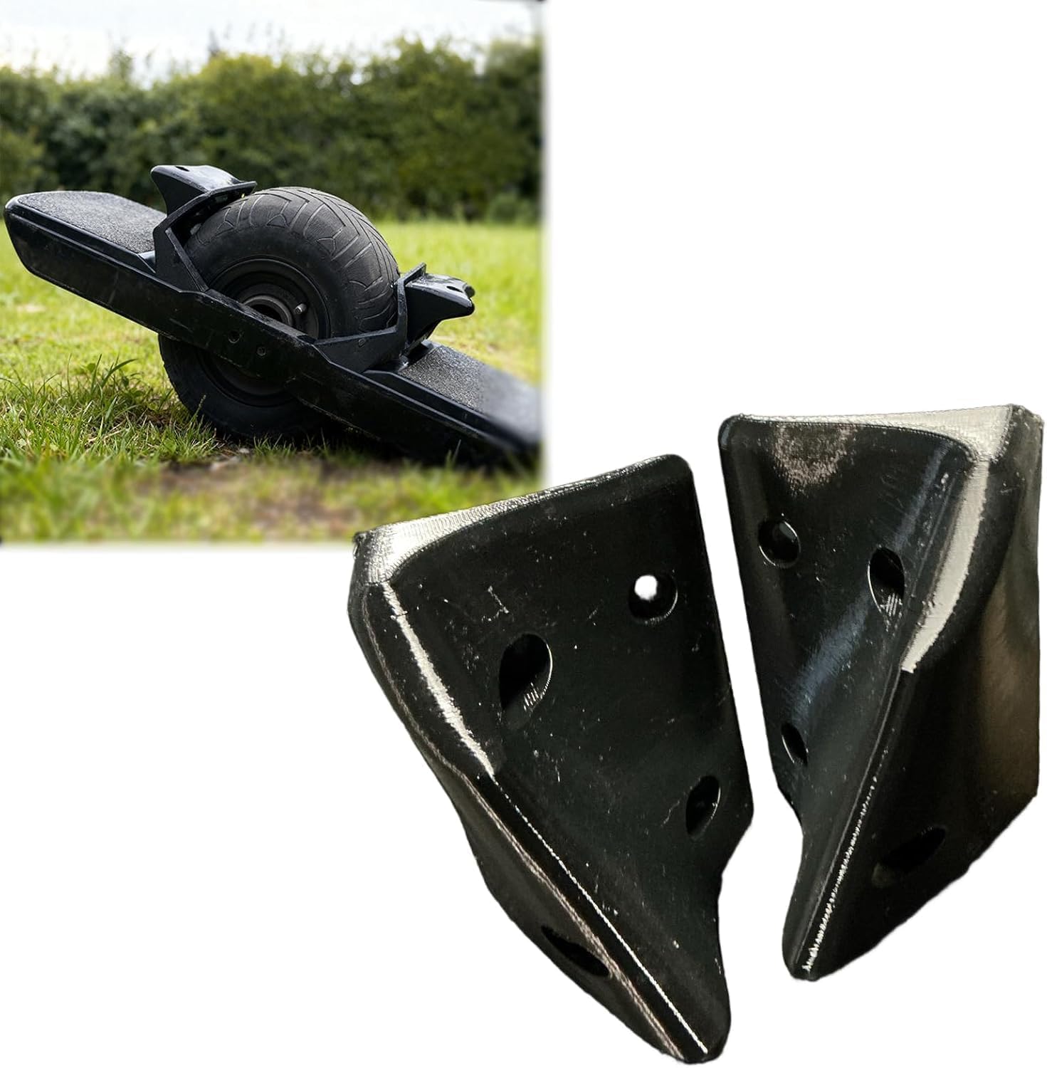 Flight Fins Compatible with Onewheel Pint/XR/GT/ADV Electric Scooters, Electric Scooter Mudguard Accessories to Improve Riding Stability