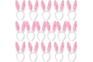 16Pcs Cute Easter Bunny Ears Headband Rabbit Ears Headband