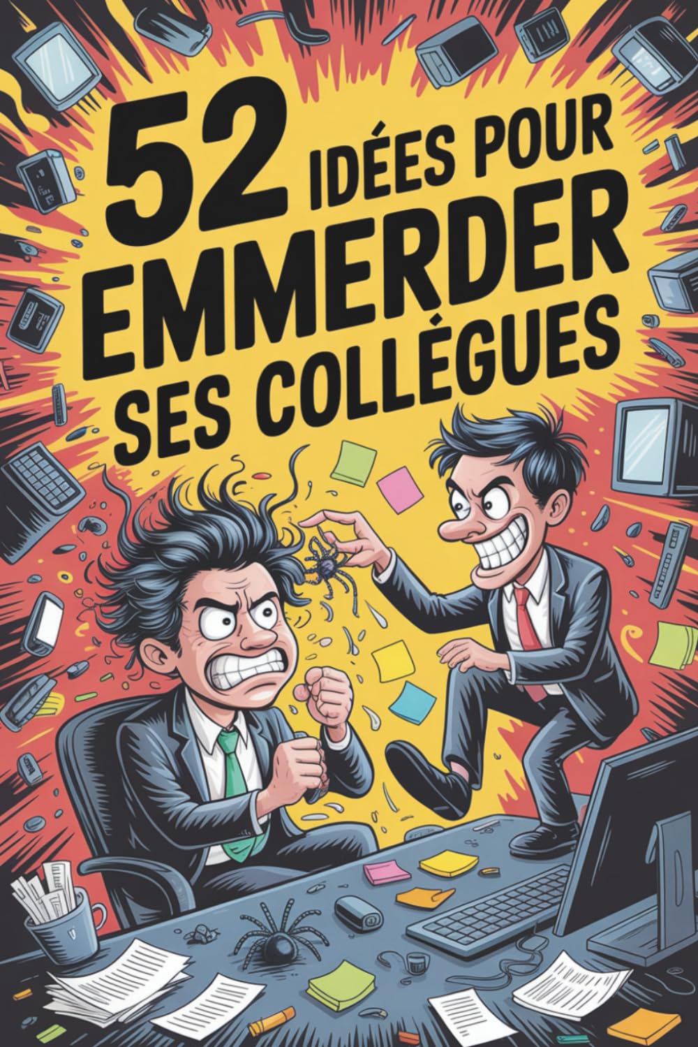 52 IDÉES POUR EMMERDER SES COLLÈGUES: Idée cadeau humoristique pour adultes | Cadeau collegue de travail femme homme