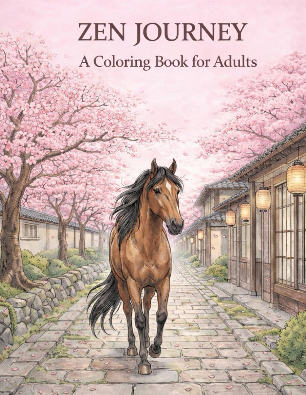 ZEN JOURNEY: A Coloring Book for Adults