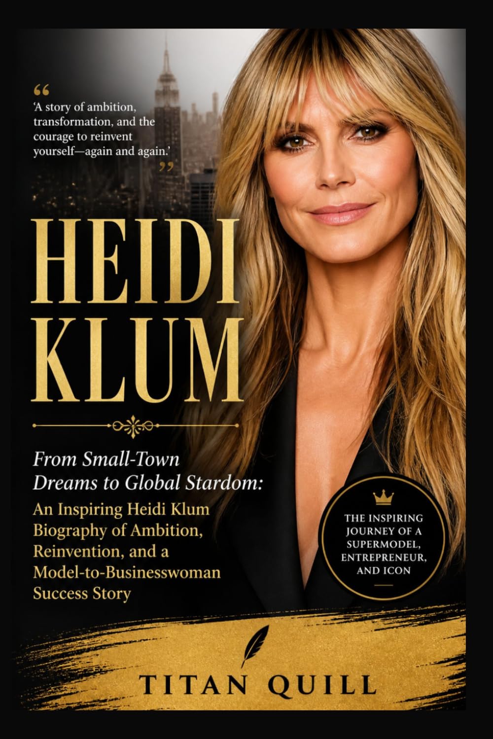 Heidi Klum: From Small-Town Dreams to Global Stardom: An Inspiring Heidi Klum Biography of Ambition, Reinvention, and a Model-to-Businesswoman Success Story