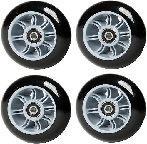 Miniatura 1 de FREEDARE Scooter Wheels 100mm with Bearings Scooter Replacement Wheels 100mm Kick Scooter Wheels Set