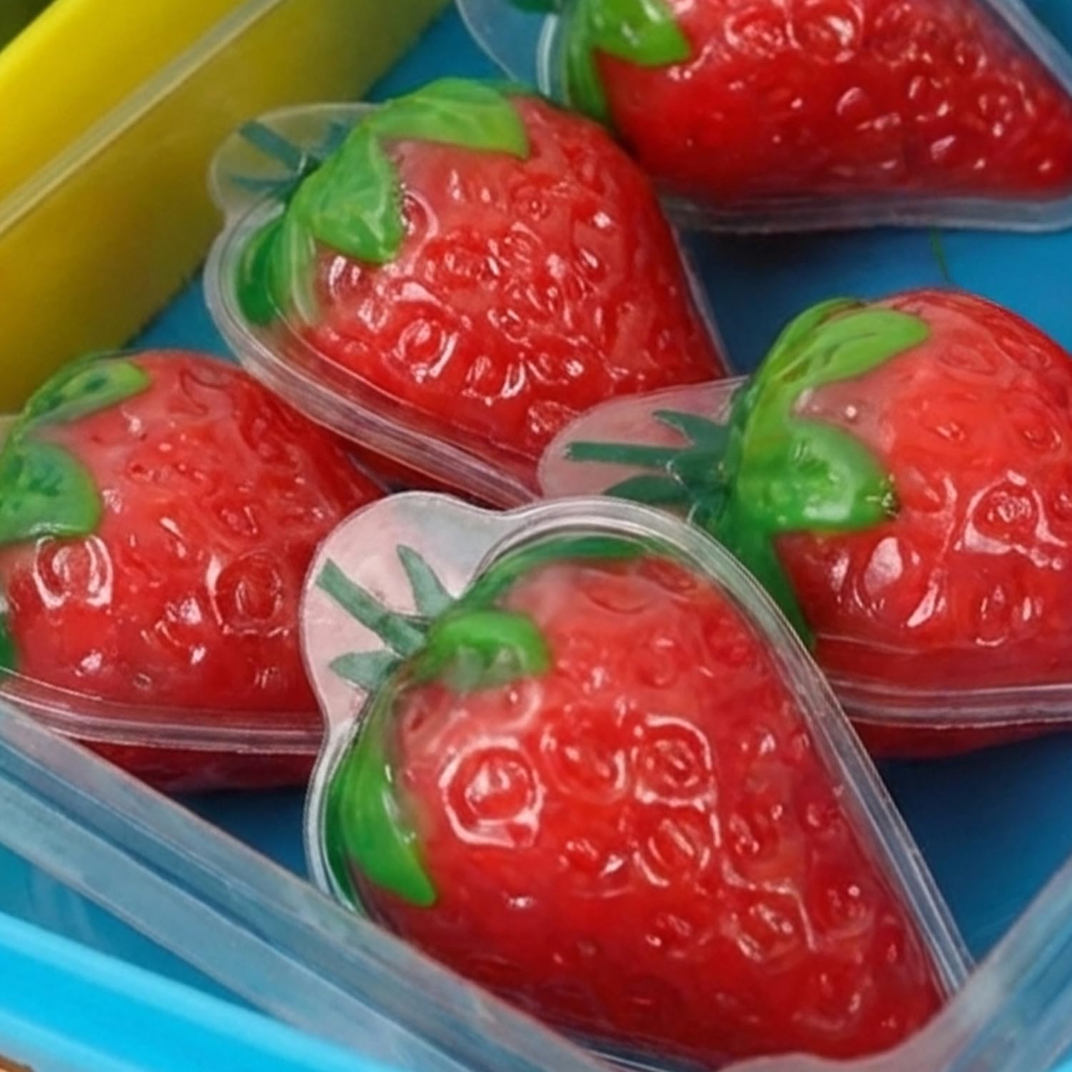 Amazon.com : Raindrops Gummy Strawberries, 1 Piece : Grocery