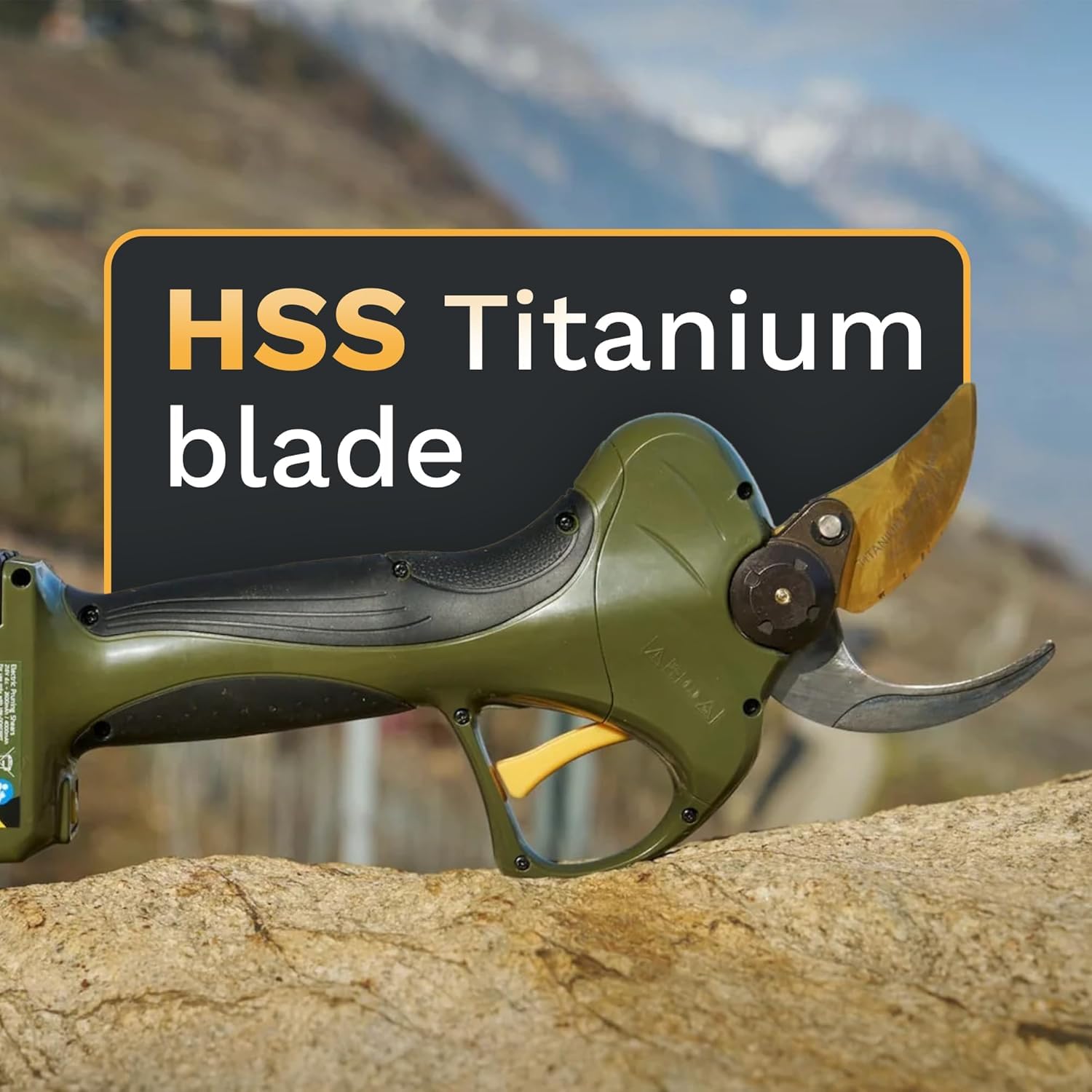 ALPEN Wildhorn 40/1 - Lama di ricambio per cesoie elettriche Wildhorn 40 – Acciaio HSS al titanio ultra resistente – Taglio bypass preciso – Alta durata professionale