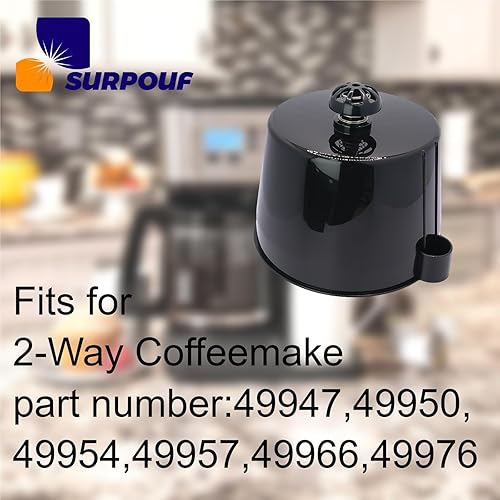 Miniatura 6 de SURPOUF 990237500 Cesta de filtro de café para Hamilton Beach FLEXBREW 49950 49954 49947 49966 49976